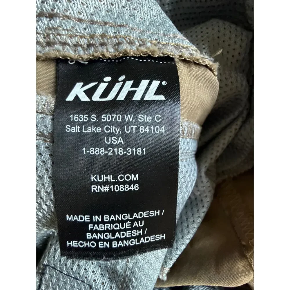 Kuhl Mens Renegade Hiking Pant 5120 in Khaki Size 31x32 *EUC